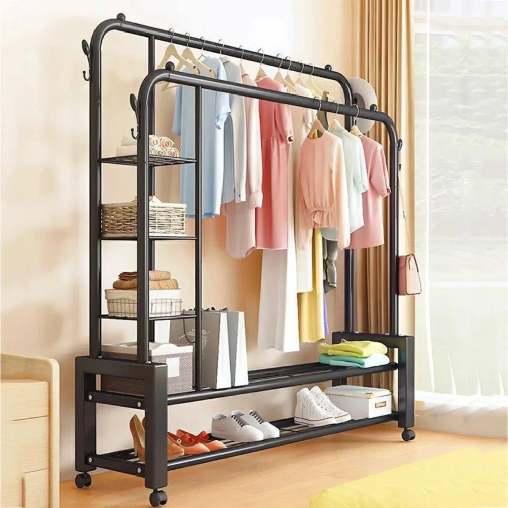 Porte-vêtements Multifonctionnel – Solution Optimale de Rangement