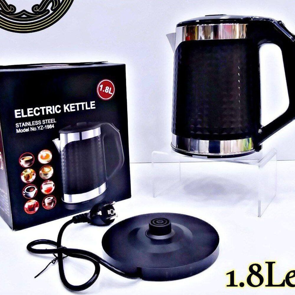 Bouilloire Électrique 1.8L – Design Moderne & Acier Inoxydable