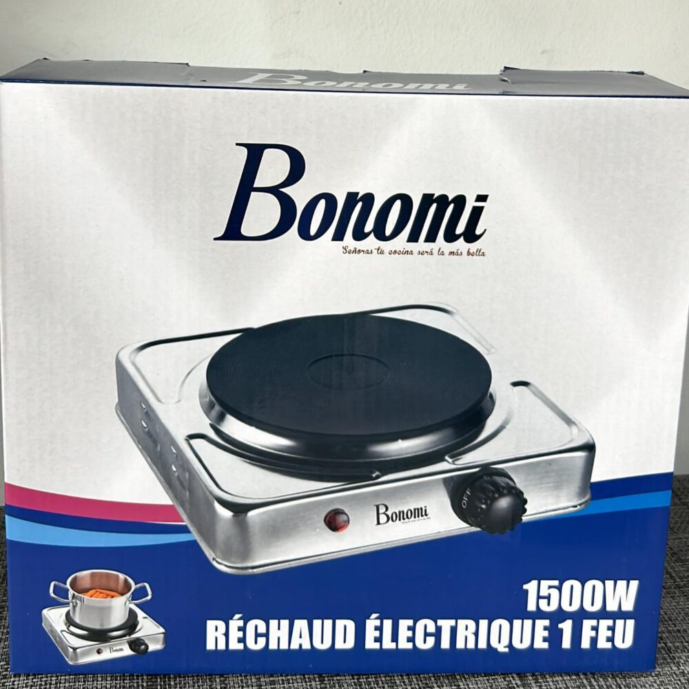 Réchaud Électrique 1500W Compact, Puissant et Pratique pour Tous Vos Besoins de Cuisson !