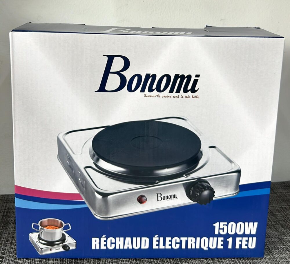 Réchaud Électrique 1500W Compact, Puissant et Pratique pour Tous Vos Besoins de Cuisson !