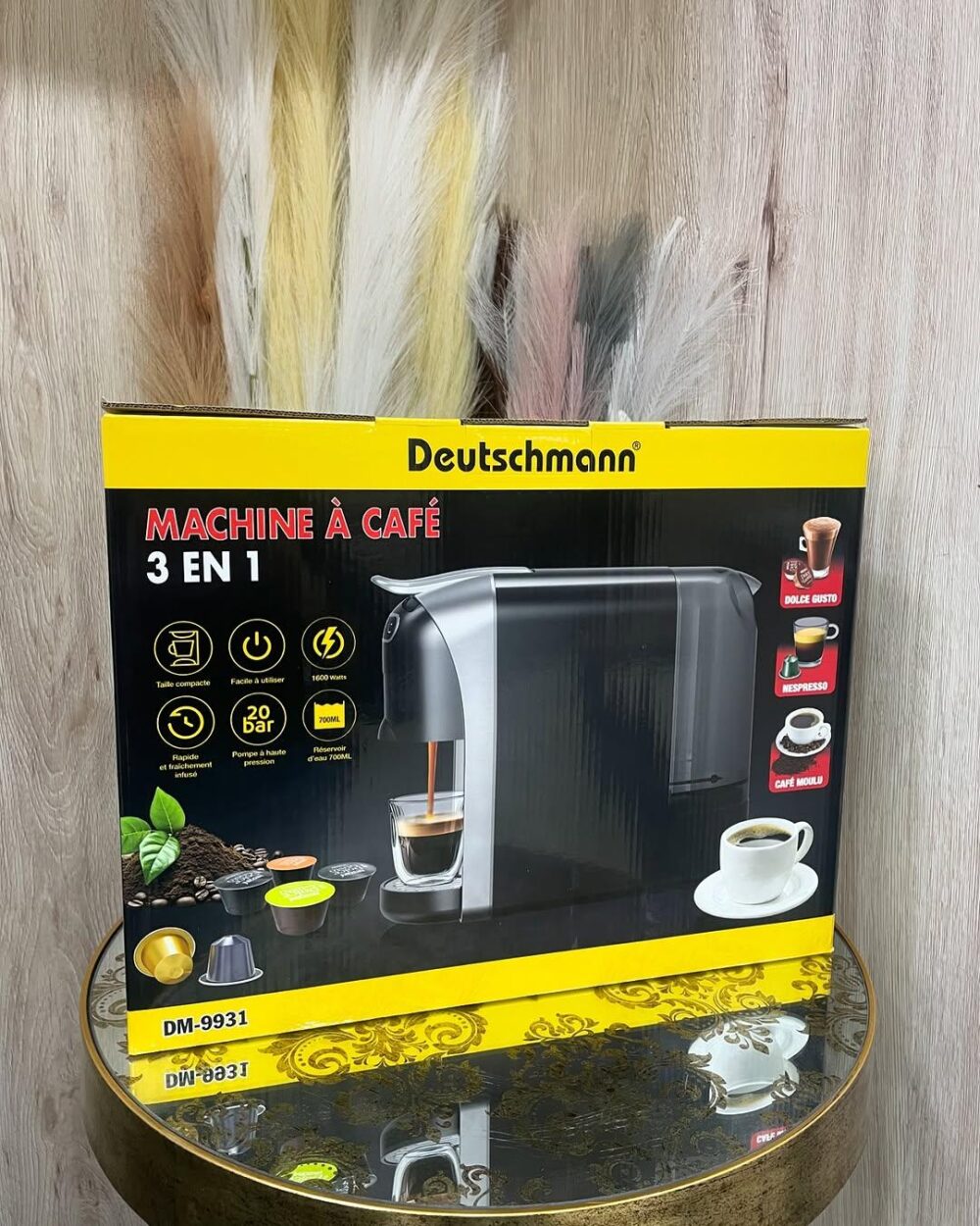 Machine à Café Deutschmann  – L’Expérience Barista 3 en 1 à Domicile
