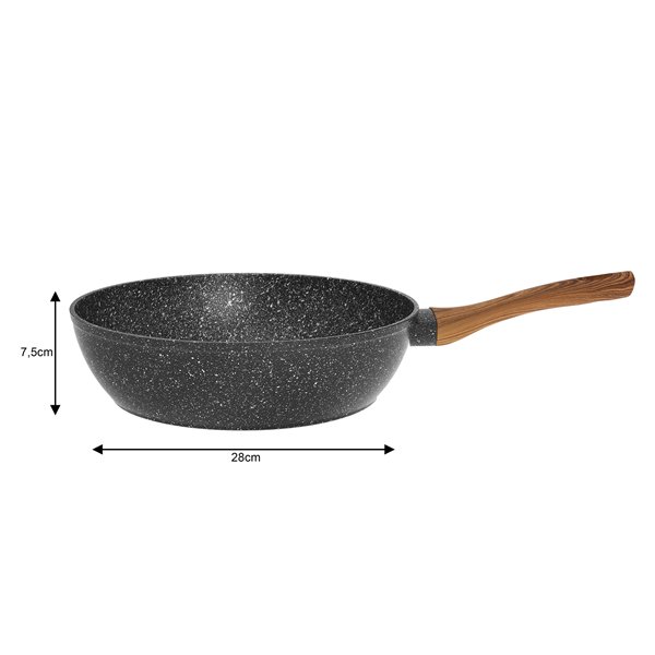 Set de 3 Poêles ERESS Antiadhésives Élégantes et Performantes