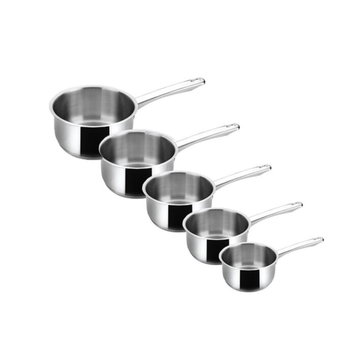 Set de 5 Casseroles En Inox De Haute Qualité