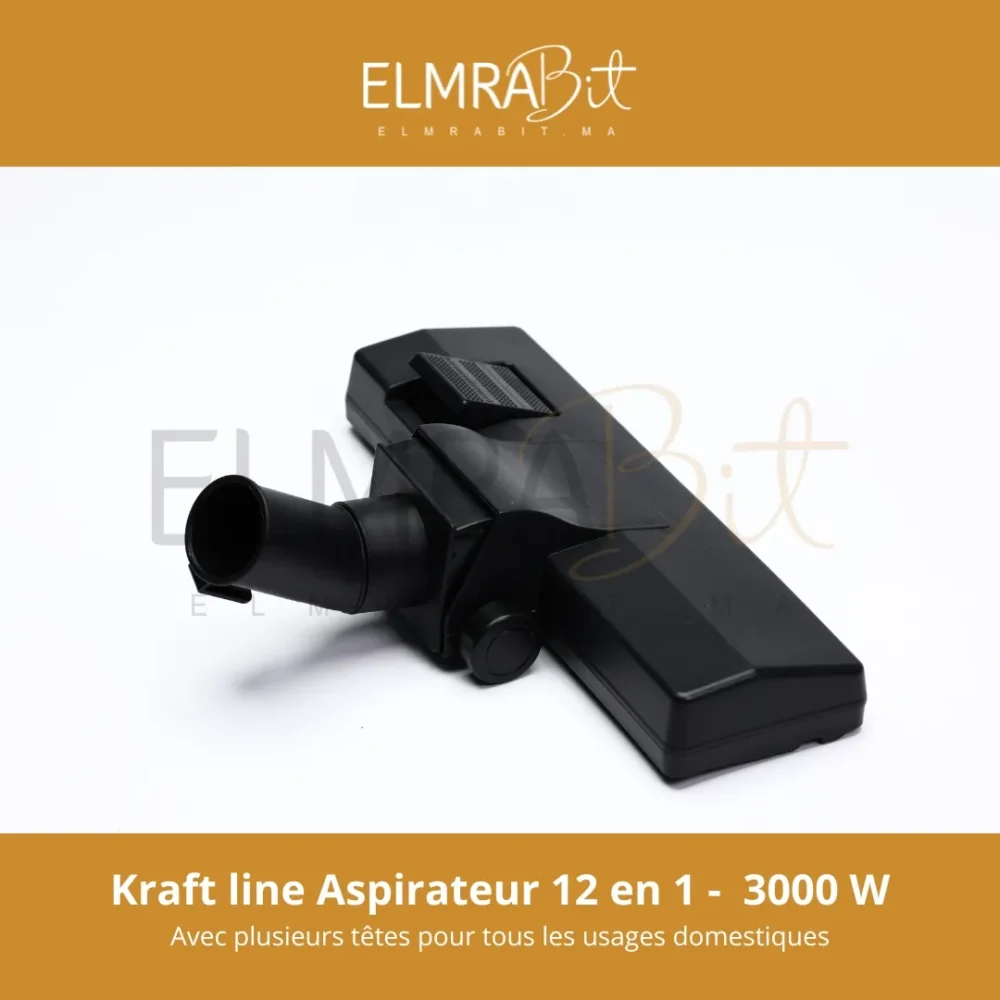 KRAFTLine Aspirateur 12-en-1 – 3000W, Léger & Puissant (6m de câble)