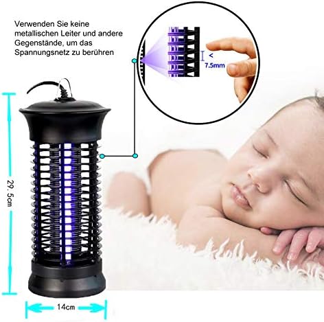 TATCH Tue-Mouche Électrique 6W – Protection efficace et silencieuse contre les insectes !