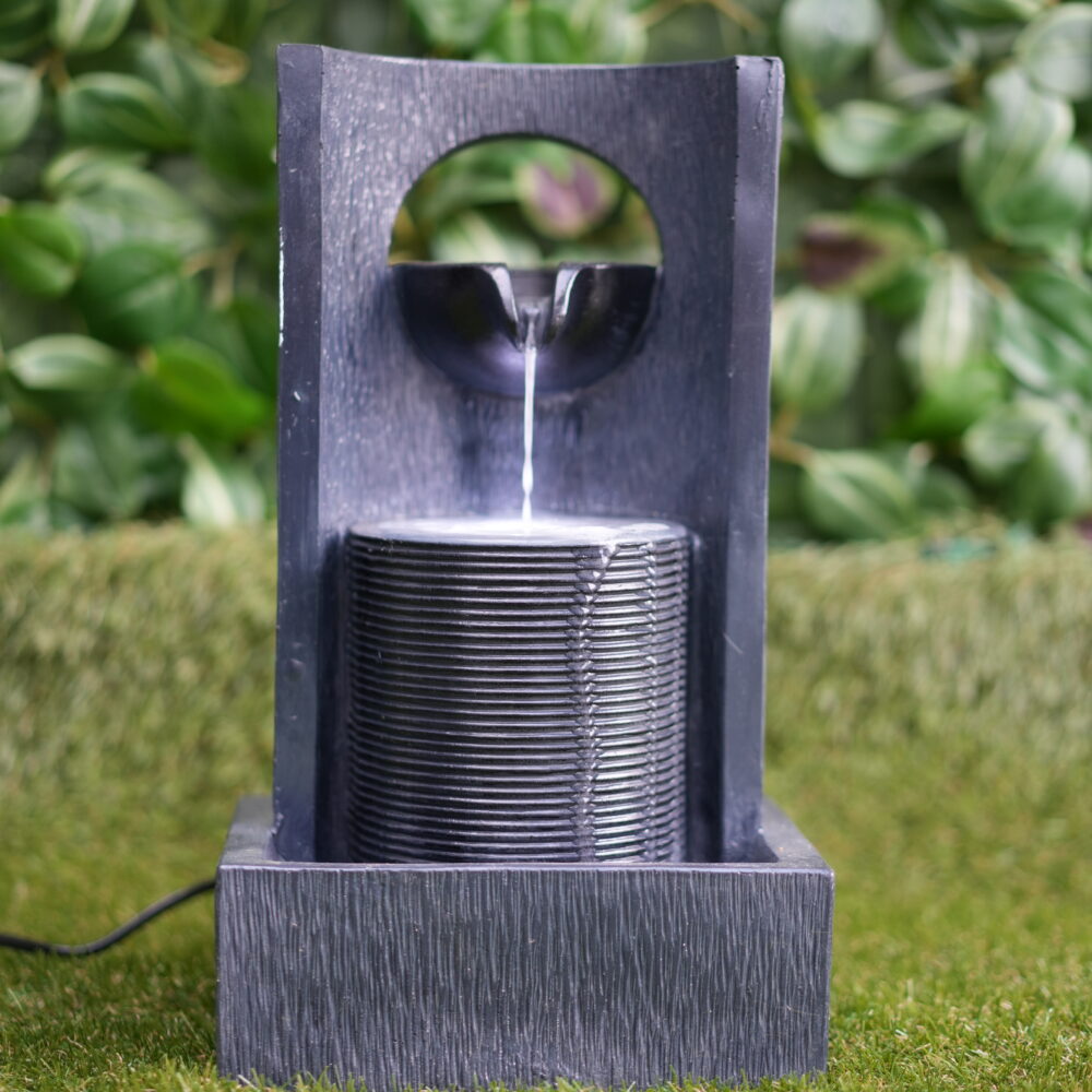 Fontaine Décorative Moderne avec LED | Ambiance Zen & Élégante