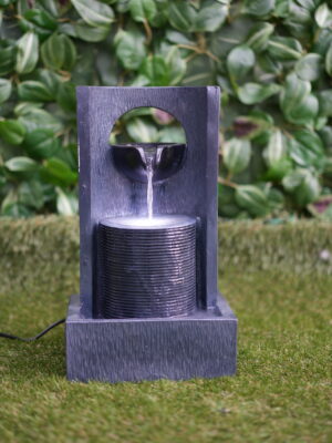 Fontaine Décorative Moderne avec LED | Ambiance Zen & Élégante